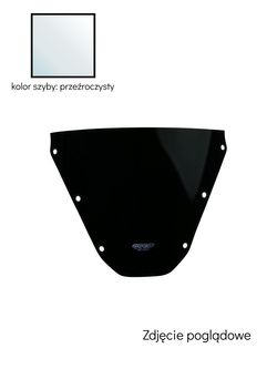 Szyba motocyklowa MRA Oryginalny kształt "OM" Triumph Daytona T 955 (01-03) przeźroczysta