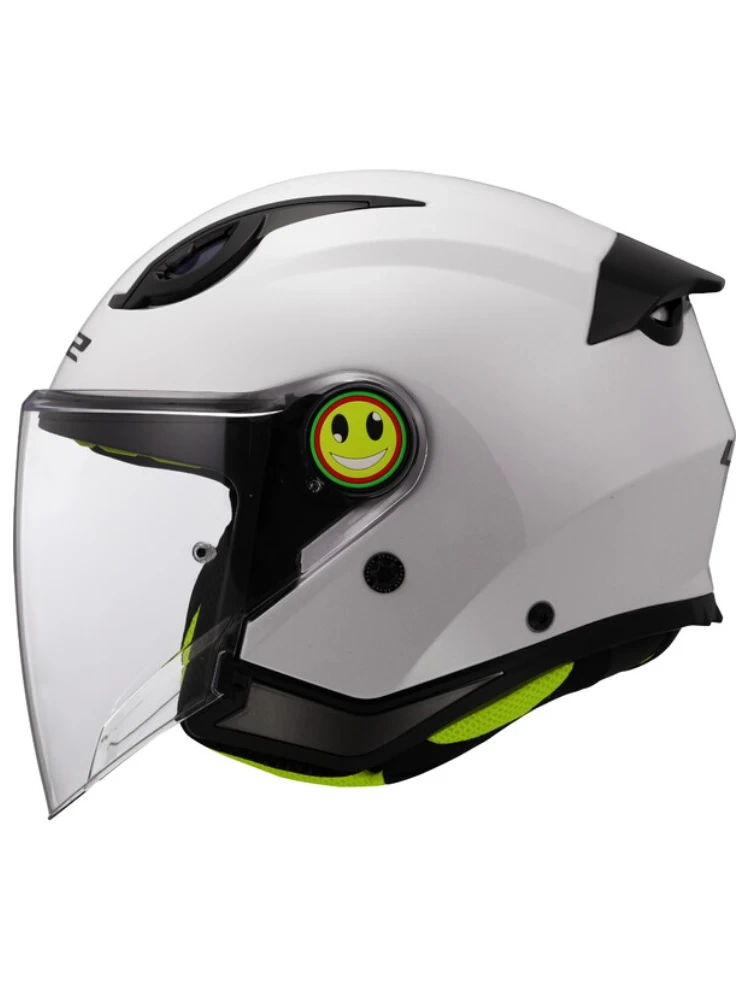 Kask dziecięcy otwarty LS2 OF622 Funny II Solid biały