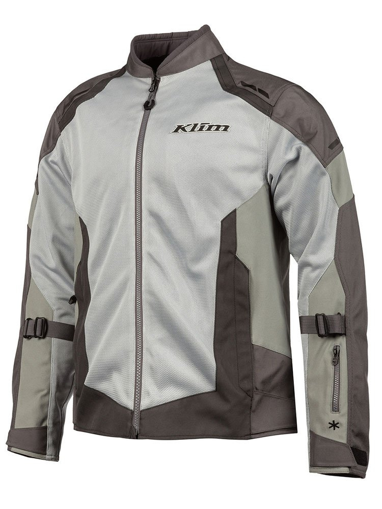 Kurtka motocyklowa tekstylna Klim Induction szara