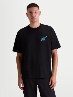 Koszulka z krótkim rękawem Alpinestars Ghost Oversized CSF czarna
