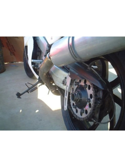 Osłona łańcucha - ABS Shark's Fin R&G do Hondy RVF 400/ VRF 400 (wszystkie roczniki) srebrna