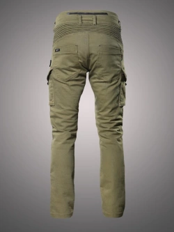 Jeansy motocyklowe 4SR Tourismo zielone