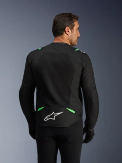Kurtka motocyklowa tekstylna Alpinestars T-SPS Air V2 czarno-zielona