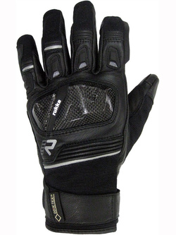 Rękawice motocyklowe skórzano-tekstylne Rukka Ceres 2.0 czarno-białe