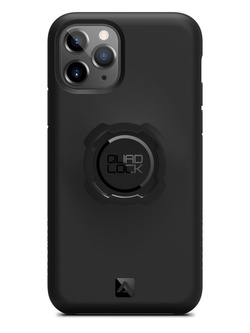 Zestaw: etui na telefon iPhone 11 Pro + uchwyt Quad Lock montowany za pomocą paska z szybkozłączką