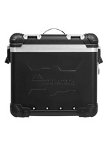 Kufer boczny z anodowanego aluminium czarny ZEGA Evo Touratech "And-B" (31L) lewy