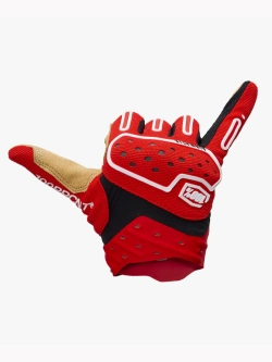 Rękawice cross 100% Airmatic 2 czerwono-czarne