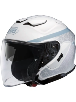 Kask otwarty Shoei J-Cruise 3 Acconic TC-6 biało-niebieski
