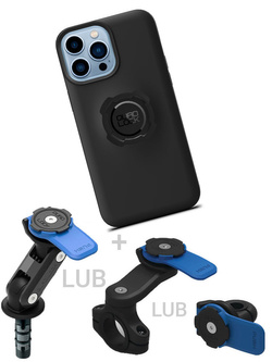 Zestaw na motocykl: etui na telefon iPhone 13 Pro Max + mocowanie Quad Lock
