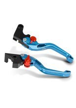 Dźwignie krótkie EVOS Womet-Tech do KTM 1190 ADVENTURE (13-16), Super Adventure 1290 (15-19) niebieskie