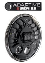 Reflektor motocyklowy 8790 Adaptive 2 J.W. Speaker LED 7" + mocowanie + przewody do Harley Davidson Electra Glide FLHT