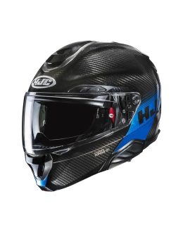 Kask szczękowy HJC RPHA 91 Carbon Elig czarno-niebieski