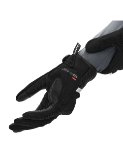 Rękawice motocyklowe damskie Shima Sonic czarno-białe