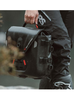 Sakwy wodoodporne SysBag WP M/M SW-MOTECH + stelaże SLC do Aprilia Tuareg 660 (21-)/ Rally (24-) [pojemność: 2 x 17-23L]