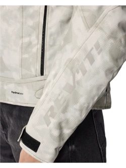 Kurtka motocyklowa damska tekstylna REV’IT! Flare 3 H2O szaro-biała