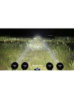 Lampa przeciwmgłowa LED DENALI D3 TriOptic fog light [pojedyncza]