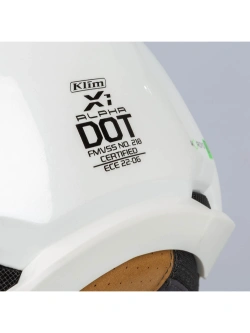 Kask adventure Klim X1 Alpha biało-srebrny