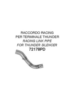 Kolektor Arrow [Stainless Steel]- HONDA CRF 300L [21]