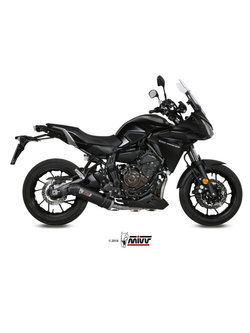Pełny układ wydechowy (Oval) MIVV do Yamaha Tracer 700 / GT / 7 (16-) carbon