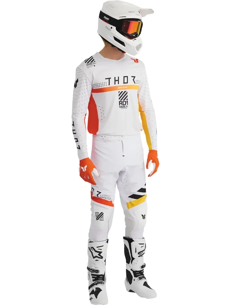 Bluza enduro Thor Sportmode Synth biała