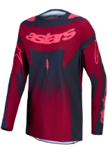 Bluza cross damska Alpinestars MX Stella Techstar Swan szaro-czerwona