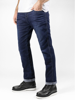 Jeansy motocyklowe John Doe Original granatowe