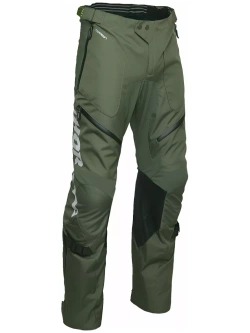 Spodnie cross Thor Terrain Over-the-Boot zielono-szare
