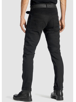 Jeansy motocyklowe Pando Moto Karldo Slim czarne
