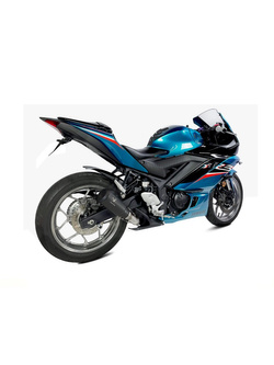 Tłumik motocyklowy IXRACE MK2 Yamaha R3 (21-24) czarny, bez homologacji
