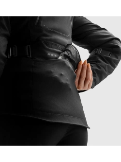 Kurtka motocyklowa damska tekstylna Rebelhorn Hardy 3.0 czarna