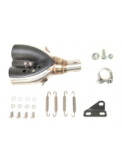 Tłumik motocyklowy IXIL 2RC Race Xtrem Ducati Desert X/ Rally (22-24) karbonowy