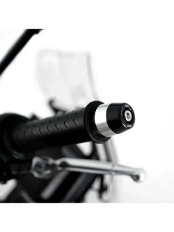 Końcówki kierownicy R&G Racing Aprilia, Benelli, Ducati, Honda (wybrane modele) czarne