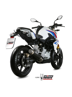 Pełny układ wydechowy (GP Pro) MIVV do BMW G 310 R (18-) carbon