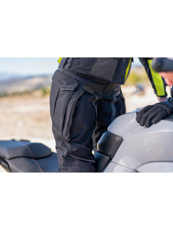 Spodnie motocyklowe damskie tekstylne Shima Hero 2.0 szare