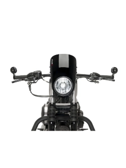 Półowiewka motocyklowa sportowa PUIG Anarchy Harley Davidson Sportster 883 Iron XL883N (09-22) czarna