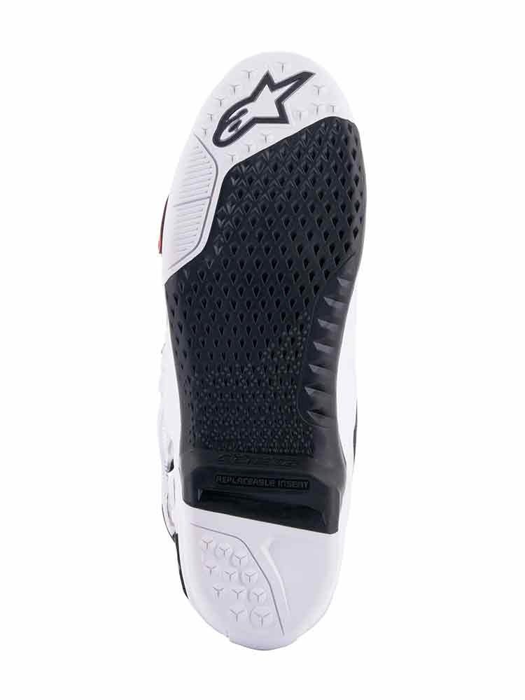 Buty enduro Alpinestars MX Tech 10 Supervented biało-czerwone
