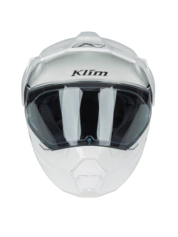 Kask adventure Klim X1 Alpha biało-srebrny