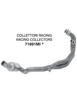 Kolektor Arrow 2:1 bez homologacji - Benelli Leoncino 500 [17-20]