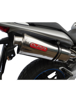Tłumik G.P.R Trioval [Slip-On, Stainless Steel] - Honda CB 600 F Hornet [03-06]