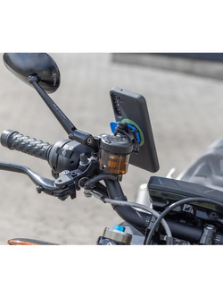 Zestaw na motocykl: etui MAG na telefon Samsung Galaxy S25 Edge (magnetyczne) + mocowanie Quad Lock