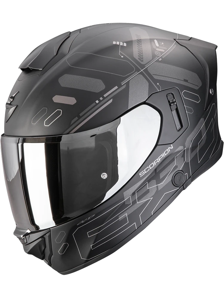 Kask integralny Scorpion EXO-530 AIR Fond czarno-srebrny matowy