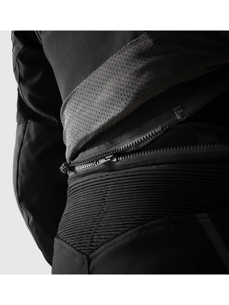 Kurtka motocyklowa damska tekstylna Rebelhorn Hiflow V czarno-szaro-różowa