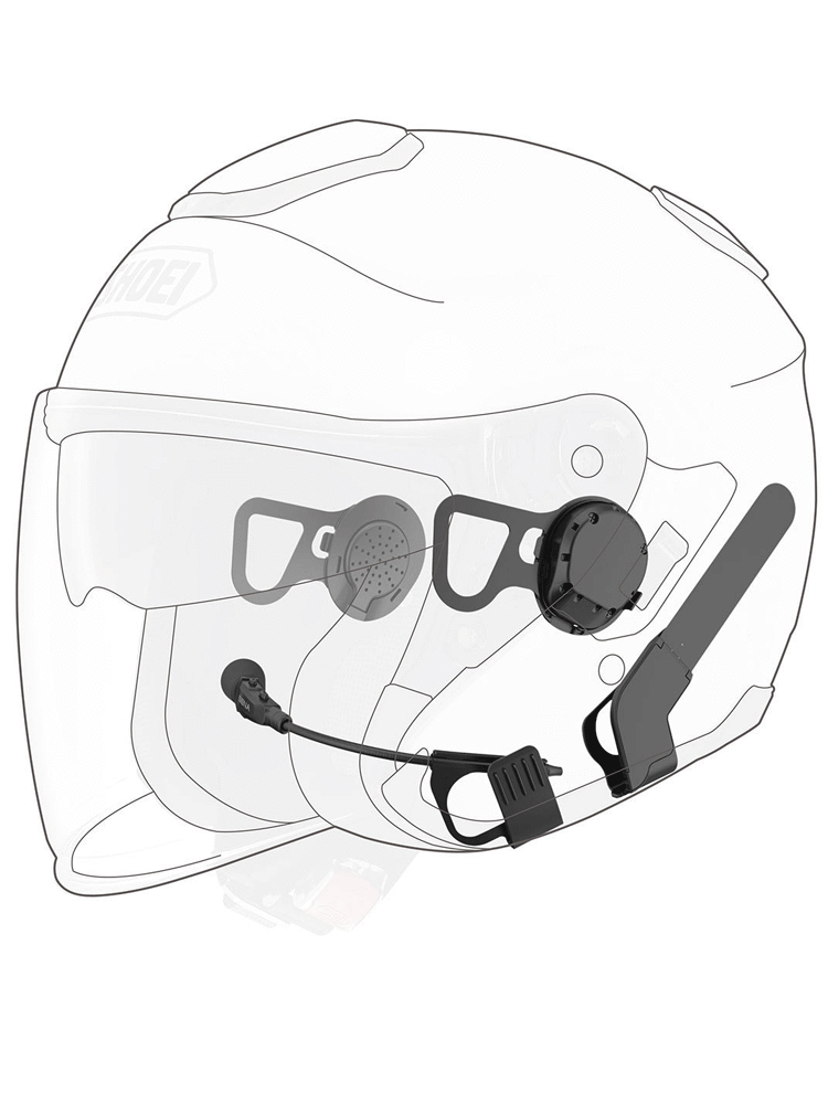 Interkom motocyklowy Sena 10U do kasku Shoei J-CRUISE