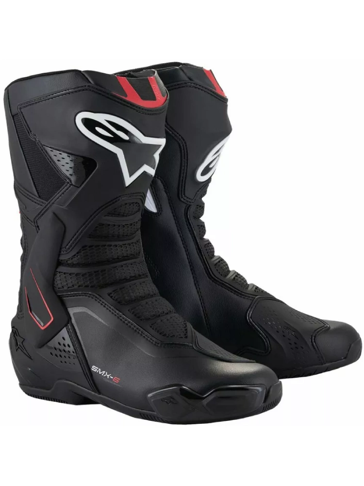 Buty motocyklowe Alpinestars SMX-6 V3 Boots czarno-biało-czerwone
