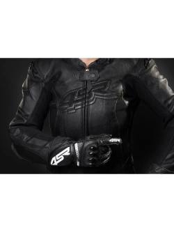 Kombinezon motocyklowy damski dwuczęściowy 4SR RR Black Series AR czarny