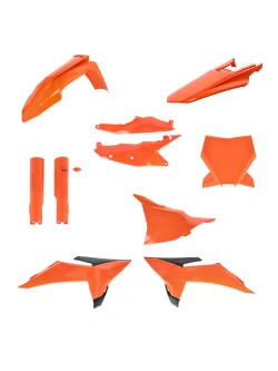 Pełny zestaw plastików Acerbis KTM (wybrane modele) pomarańczowo-czarny