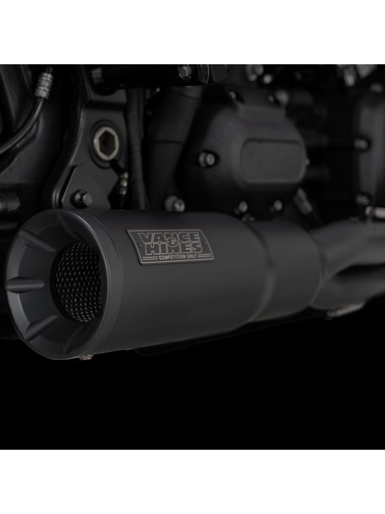 Pełny układ wydechowy Vance & Hines Hi-Output do wybranych modeli Harleya Davidsona Szczotkowana Stal