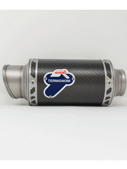 Tłumik Slip-On Termignoni GP Classic stal nierdzewna, włókno węglowe + rura łącząca do Yamaha YZF R1 1000 (15-20)