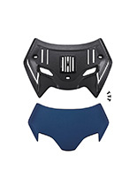 Wentylacja górna Shoei do kasku GT-Air 3 niebieska matowa