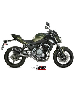 Pełny układ wydechowy (MK3) MIVV do Kawasaki Ninja 650 / Z650 (17-) carbon